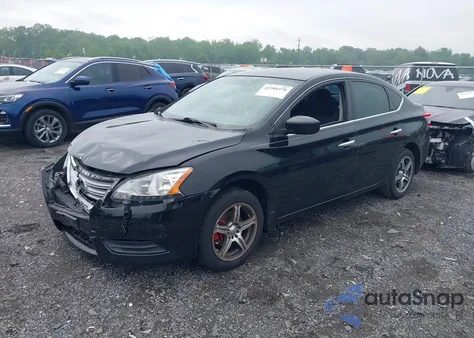 2014 Nissan Sentra Sv from USA, damaged, VIN 3N1AB7AP6EY273821